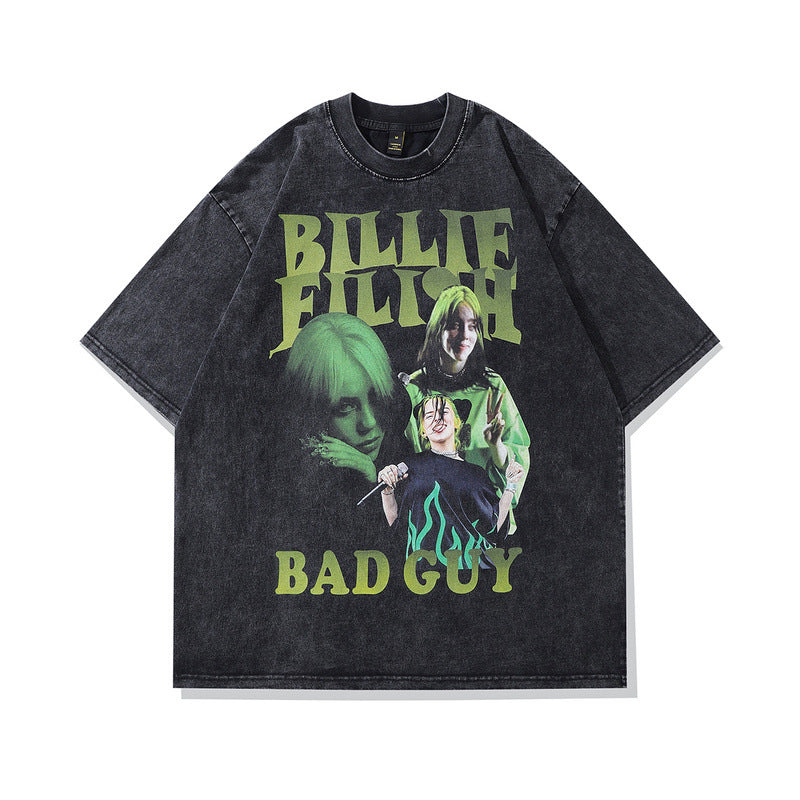 Men T-Shirt Retro Bili Avatar Distressed