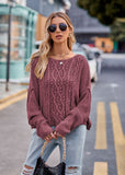 Women Pullover Sweater Loose Pullover