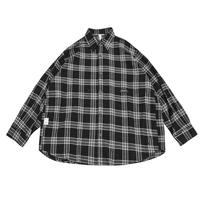 Unisex Shirt Retro Loose Cityboy Shirt