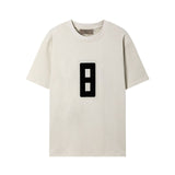 Fog Essentials T Shirts Spring/Summer FOG Season 8 Mainline Digital Printed Crew Neck Short Sleeves