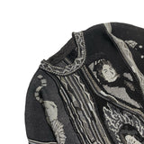 Kapital Sweater Vintage Hida Hehong Contrast Color Retro Ethnic Style Portrait Knitting Crew Neck Pullover Sweater