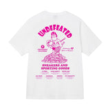 UNDEFEATED T Shirts Not Crew Neck Men's and Women's Loose
