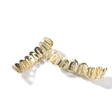 Grillz 8-tooth zircon braces Hiphop Grillz Spectrum