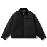 Mens Vintage Jackets Vintage Winter West Coast Lapel Colour Matching Jacket