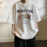 Men T Shirt Summer Loose All-Matching