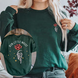 Run Little Mouse Sweatshirt Haunting Adeline Sweatshirt Women
