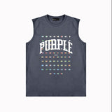 Purple Brand Tank T Shirts Sleeveless T-shirt Vest