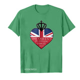 Inspired by Queen's Platinum Jubilee 2022 Elizabeth 70 Years T-shirt Pattern Printing