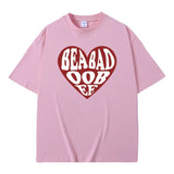 Singer Beabadoobee Heart Graphic Print Tshirt Men Women Casual