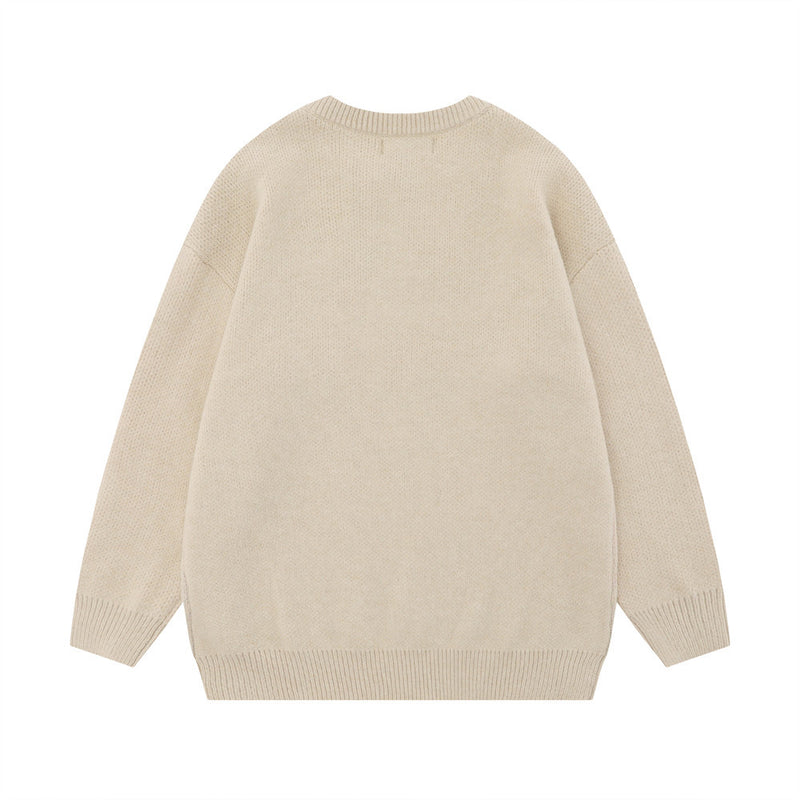 Men Sweater XINGX Pattern Knitted Sweater Base