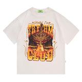 Men T-Shirt Eagle Print Summer