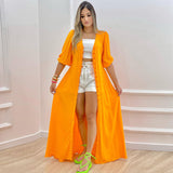 Women Dress Summer Elegant Slim Shirt Dress