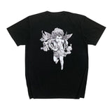 Amiri T Shirt Short Sleeve Angel Letter Printed Casual T-shirt Men