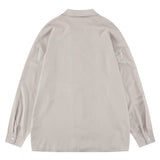 Men Long Sleeved T Shirt Printed Long Sleeve Shirt Men's Ins Loose Casual