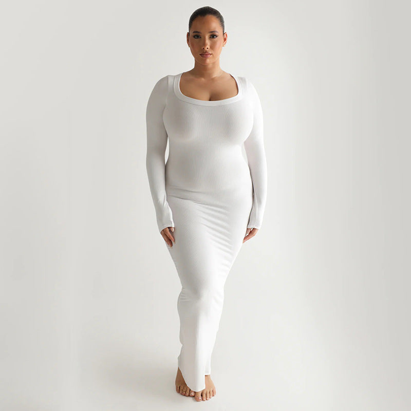 Women Dress Sexy Knitted Stretch Dress