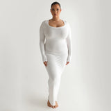 Women Dress Sexy Knitted Stretch Dress