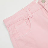 Men Jeans Hip Hop Loose Leisure Pure Color All-Matching