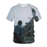 Hot Sale Role Playing Games Black Myth Wukong 3d Print T-shirt