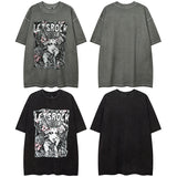 Men T-Shirt Vintage Casual