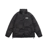 Unisex Coat Thickened Winter Stand-up Collar Cotton-Padded Coat Couple