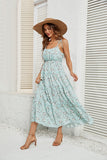 Women Dress Vacation Style Floral Dress