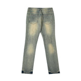 Men Jeans Ripped Slim Fit Casual