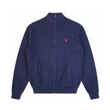 Ralph Lauren Coated Knitted Zipper Cotton