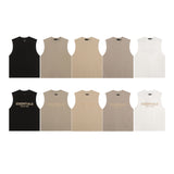 Fog Essentials tank spring summer FOG letter crew neck vest