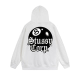 Stussy Hoodie Zip Cardigan Hooded Sweater