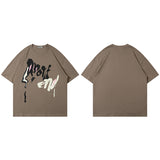 Men T-Shirt Loose Short Sleeve T-shirt for Men and Women