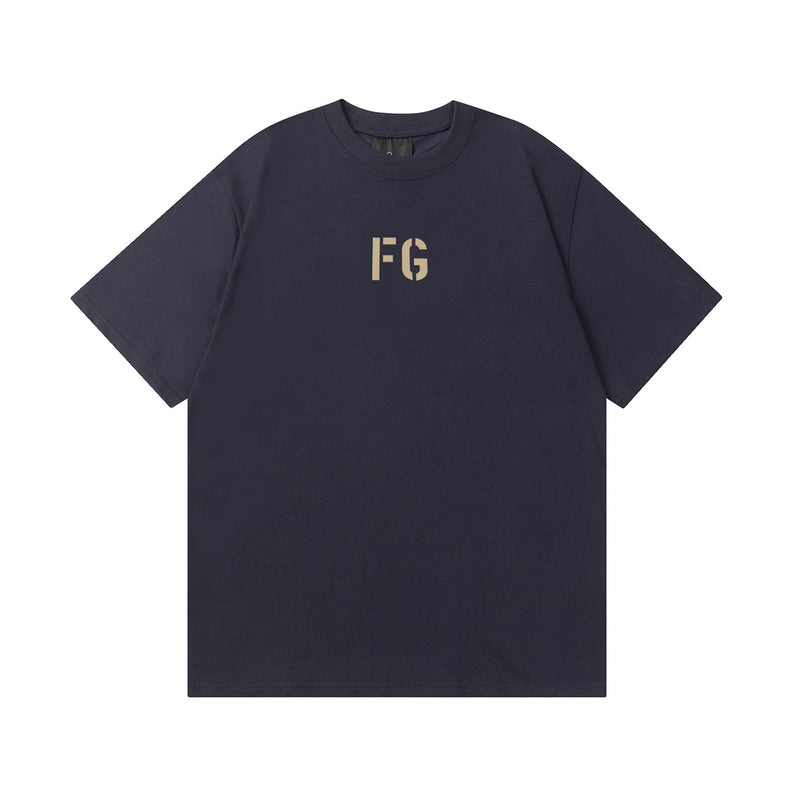 Fog Essentials T Shirts Spring Summer FOG Letter Crew Neck Short Sleeves