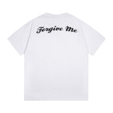 Synaworld T Shirts central cee letter print loose t-shirt