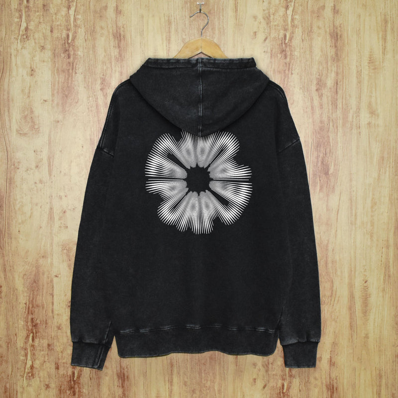 Purple Brand Distressed Hoodie Fashion Old Loose Hooded Sweater