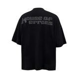 House Of Errors T-Shirt Eye of Truth Classic 3D Printed Eyes Short Sleeve Loose Vintage