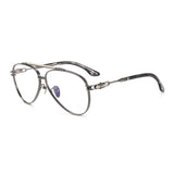CHH Chrome Hearts Glasses Vintage Fashion Double Beam Glasses Frame