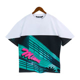 Palm Angle T Shirts Miami Pattern