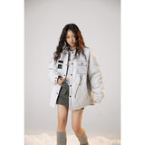 Unisex Coat Overalls Men and Women Loose