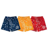 Eric Emanuel EE Shorts Cashew Flower Retro Mesh Shorts Summer Sports Casual Swimsuit Quick Drying