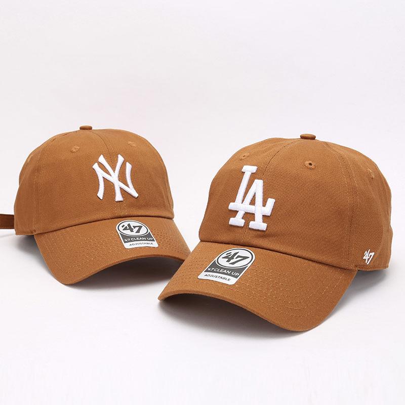 Brown Dodgers Hat Tan Yankees Baseball Cap Hip Hop Hats Vintage