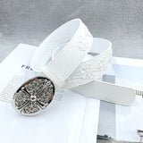 Chh Chrome Heart Belt Embroidery Belt Male