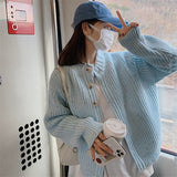 Women Knitted Cardigan Loose and Lazy Style