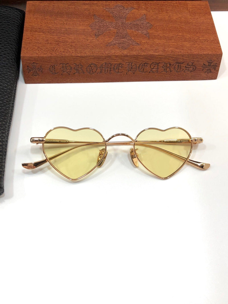 Chrome Hearts Sunglasses Retro Personality Fashion Love Sunglasses