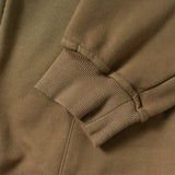 Men Fleece Lined Hoodie Fall/Winter Hoodie Men's Gradient Letter Embroidery Zipper Jacket