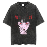 Hip Hop Streetwear Oversize Acid T Shirt For Men Women
