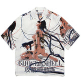 GUILTYPARTIES TIGER Shirts Ghost in the Shell joint print, short-sleeved shirt