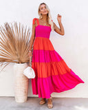 Women Dress Summer Commute Stitching Temperament Dress