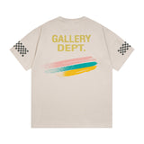 Gallery Dept T-Shirt Rally Letter Print Short Sleeve T-Shirt