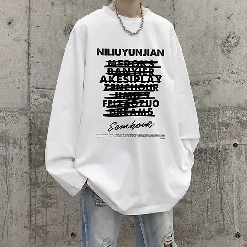 Men T Shirt Oversize Base Handsome