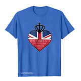 Inspired by Queen's Platinum Jubilee 2022 Elizabeth 70 Years T-shirt Pattern Printing