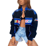 Women Jacket Sports Casual Loose Trench Coat